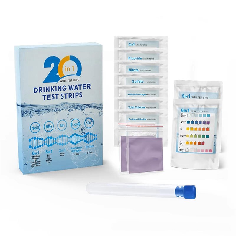 Water Testing Kit - Kit de tiras de teste de