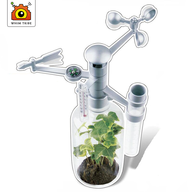 Science Nature - Diy toyset ciência intelectual estação meteorológica