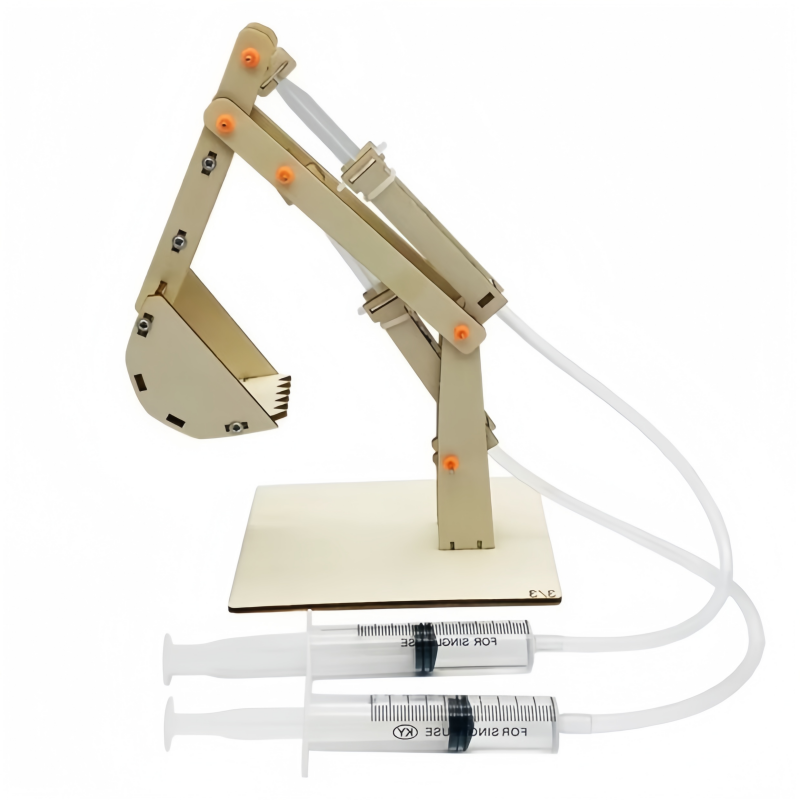 Science Diy Model - Diy modelo de escavadeira hidráulica crianças