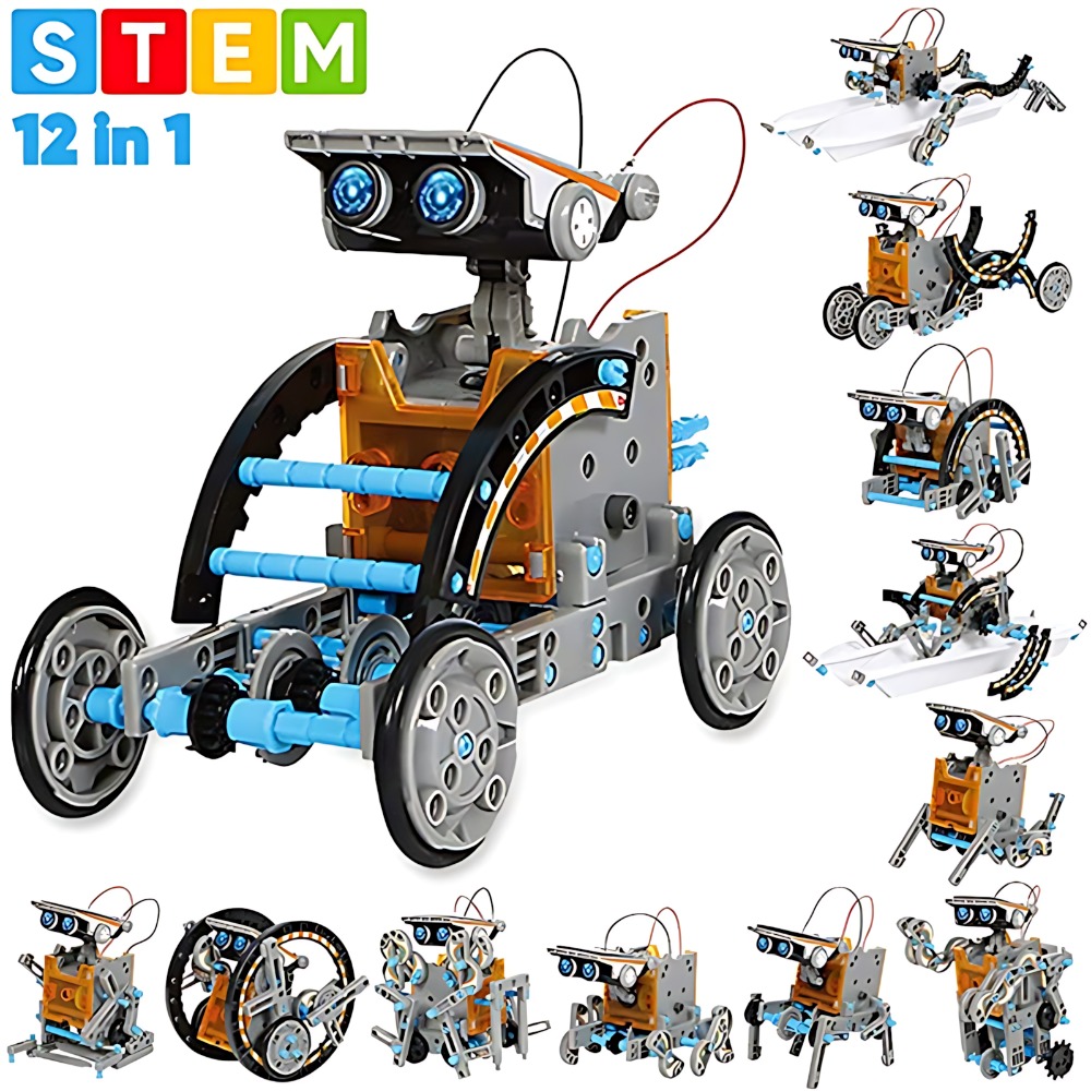 Science Robot - Blocos de construção de robôs solares