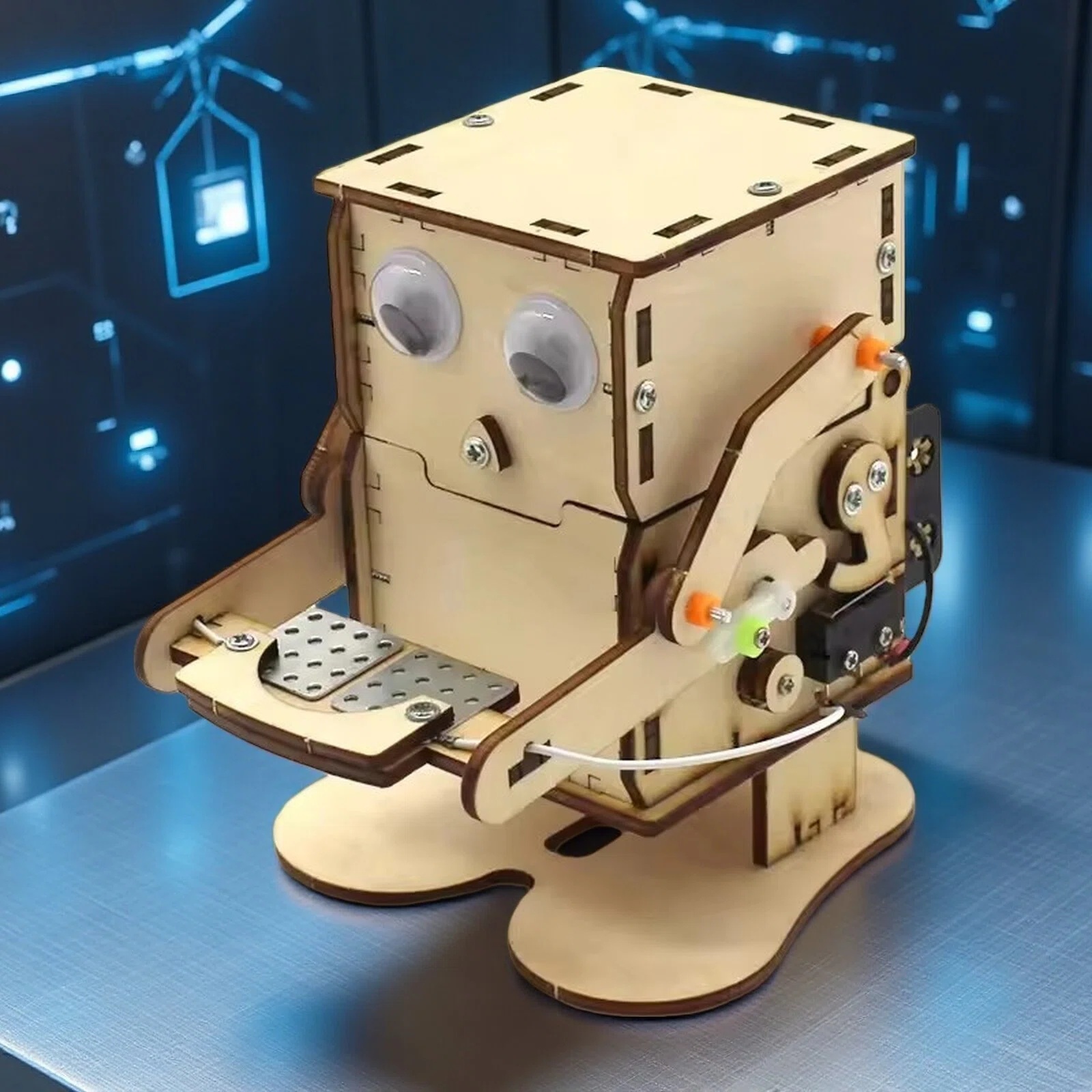 Science Diy Model - Robô Engolidor de Moedas: Modelo DIY