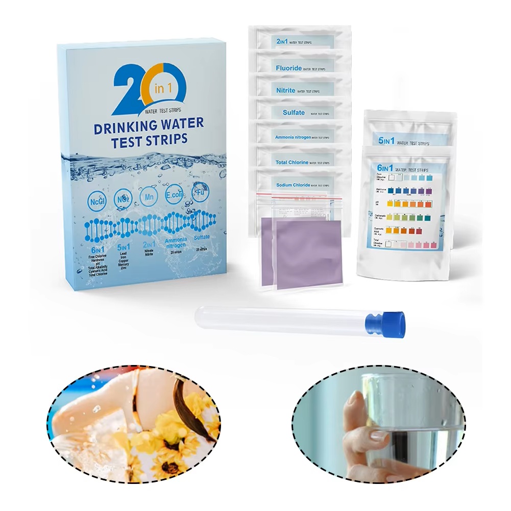 Water Testing Kit - YAGO Kit de Teste de Água