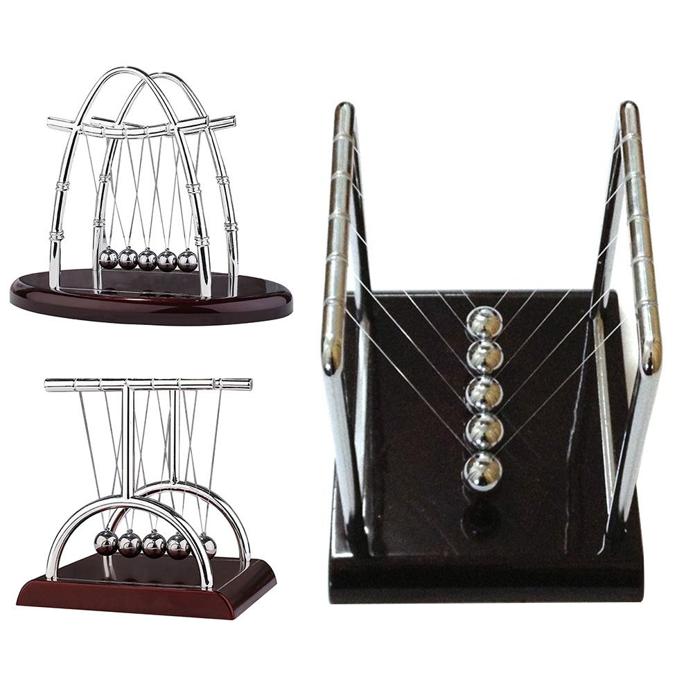 Newton Cradle Large - Física Ciência Balance Ball Model, Decoração