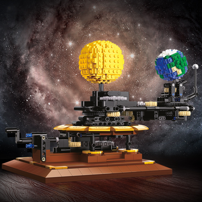 Solar System Orrery - Modelo do Sistema Solar Terra, Lua