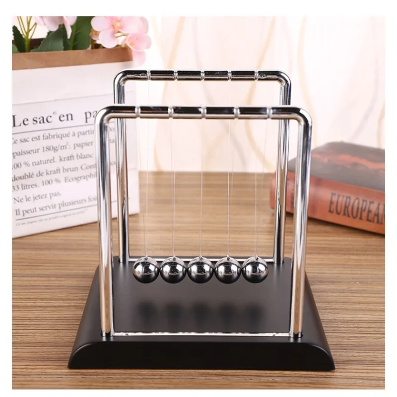Pêndulo de Newton: Bolas de Aç - Newton Cradle Large avaliação e preço
