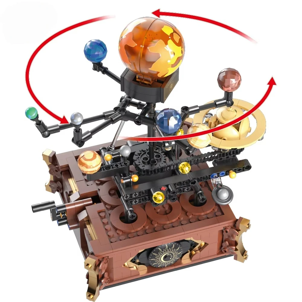 697 peças de Blocos de Montar  - Solar System Orrery avaliação e preço