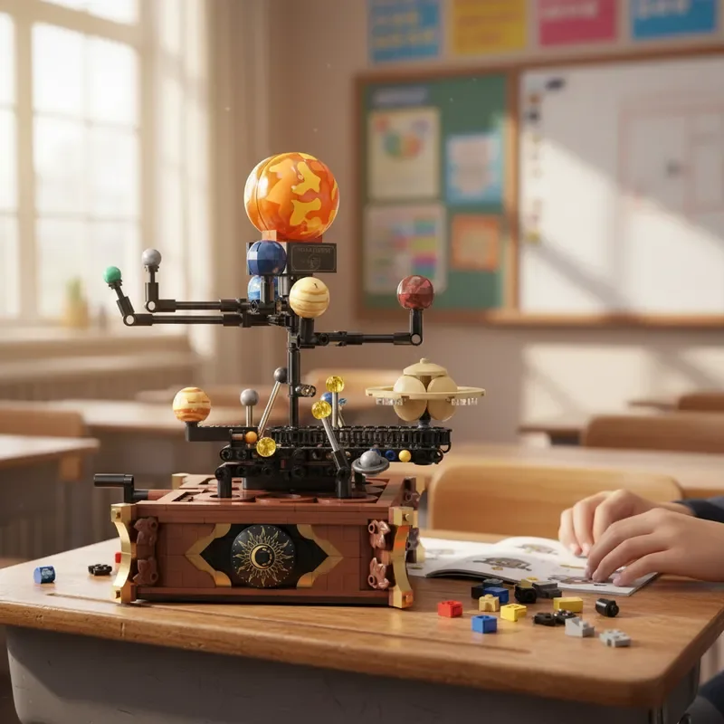 697 peças de Blocos de Montar  - Solar System Orrery avaliação e preço