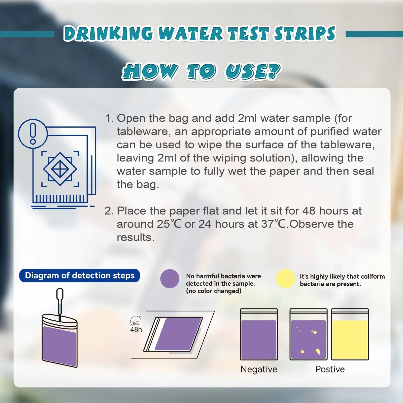 YAGO Kit de Teste de Água 20 e - Water Testing Kit avaliação e preço