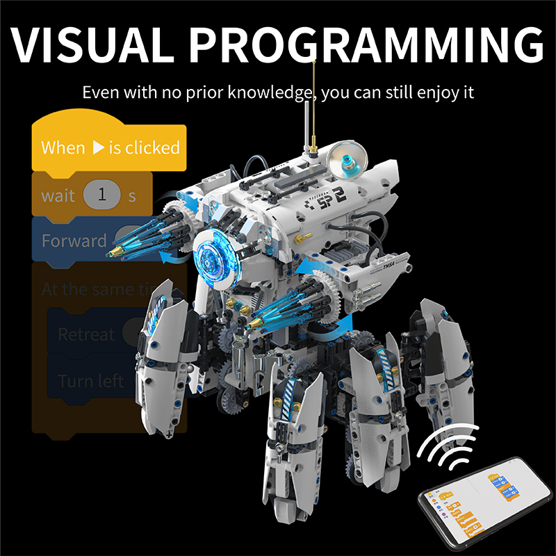 Robô Hexápode de Programação T - Science Robot avaliação e preço