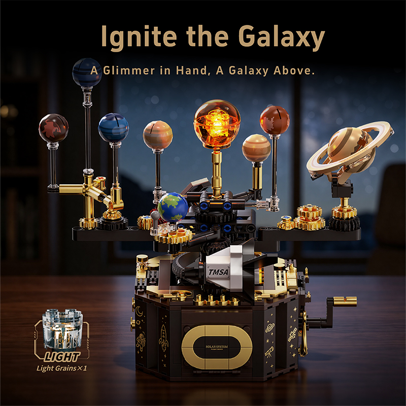 Blocos de Montar Criativos 556 - Solar System Orrery avaliação e preço