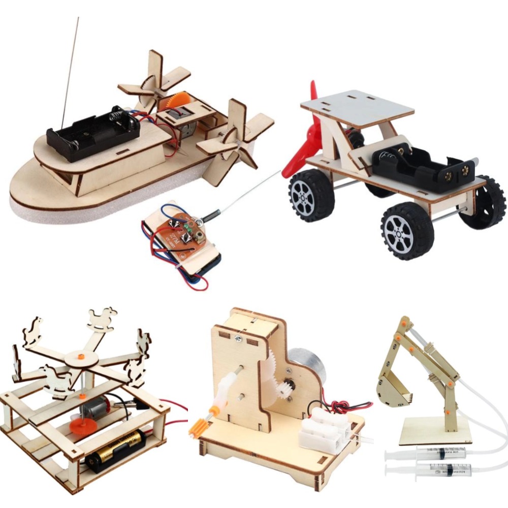 DIY Wooden Boat Model Science  - Science Diy Model avaliação e preço