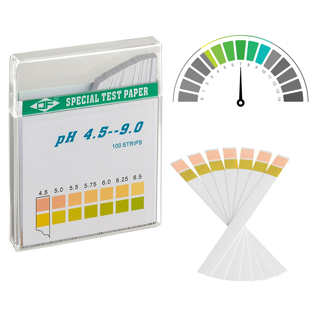 Kit com 100 Tiras de Papel PH  - Water Testing Kit avaliação e preço
