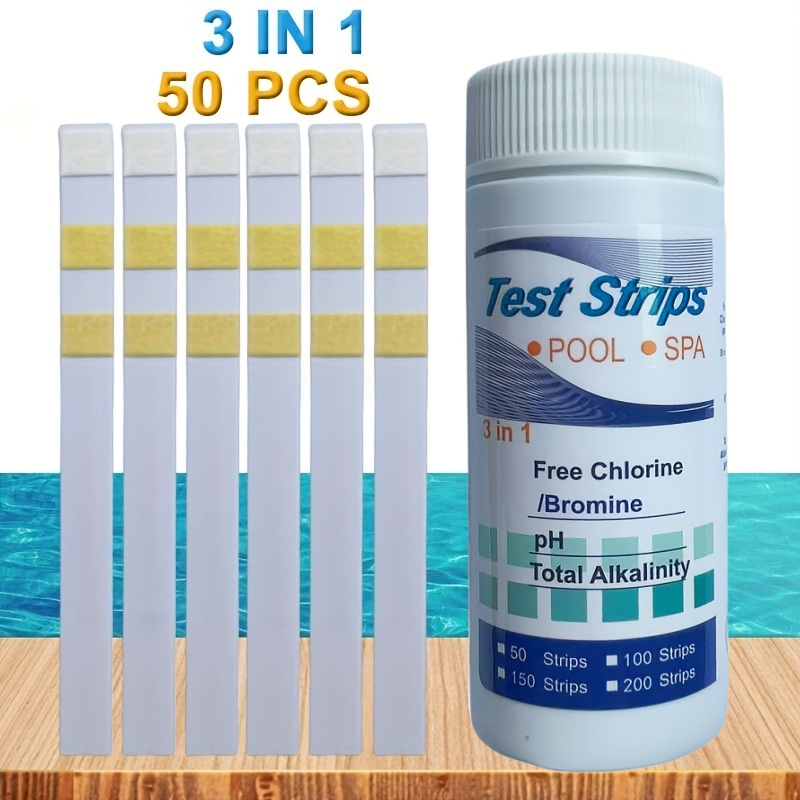 Tiras de teste de ph de cloro  - Water Testing Kit avaliação e preço