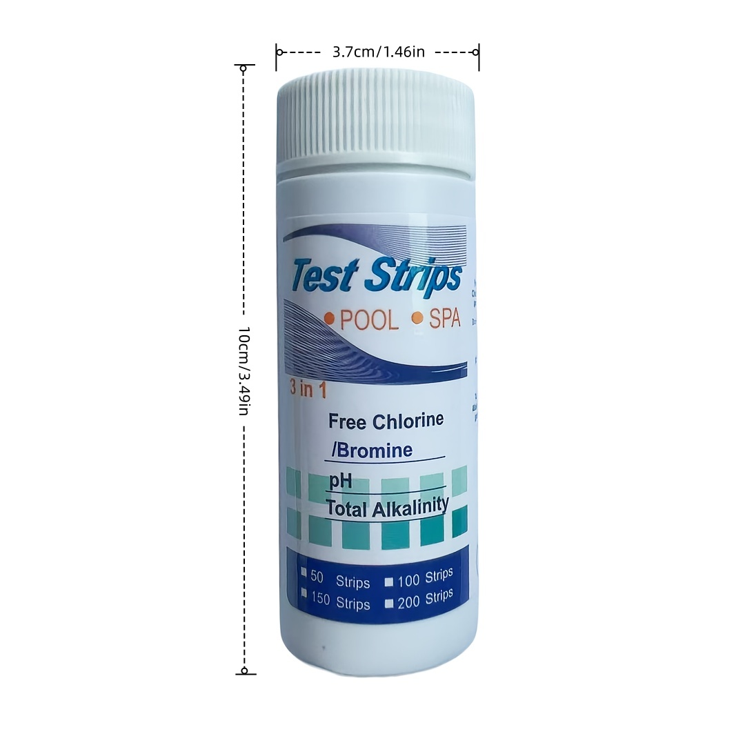 Tiras de teste de ph de cloro  - Water Testing Kit avaliação e preço