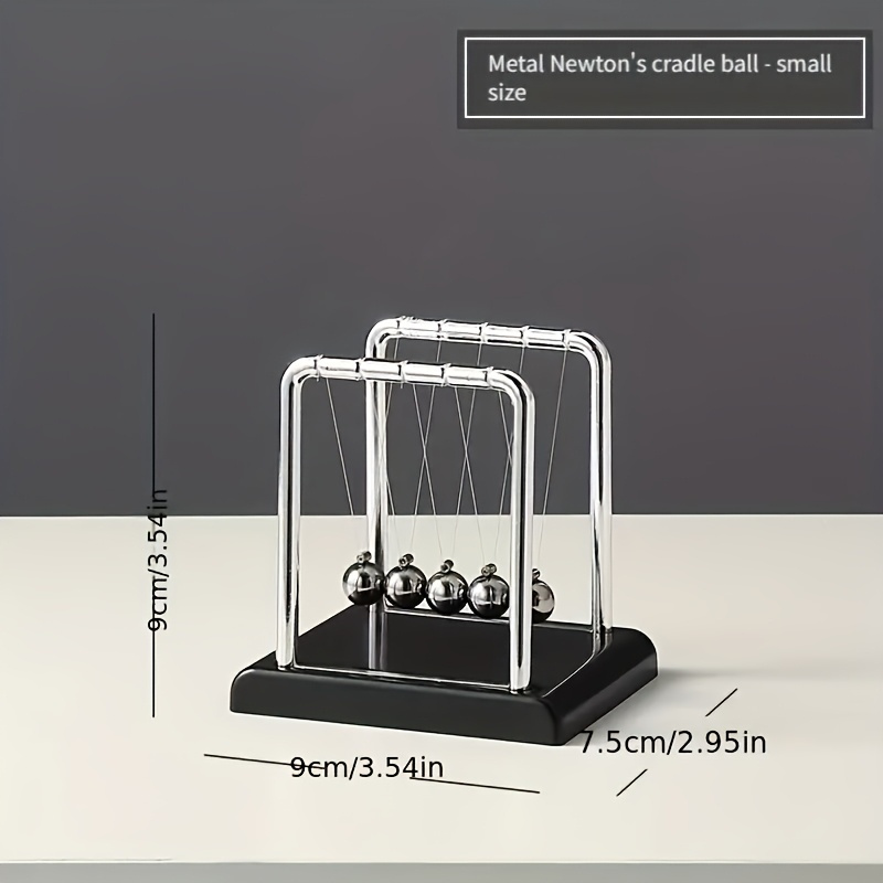 Clássico newtons berço de meta - Newton Cradle Large avaliação e preço