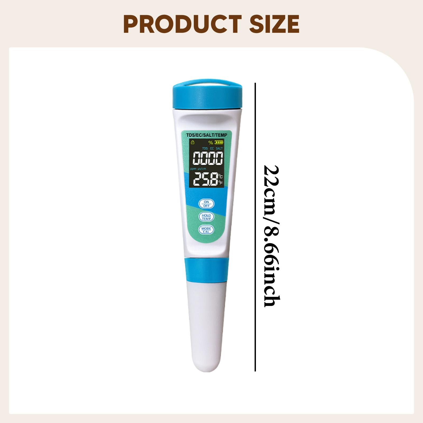 Kit de Teste de Água 4 em 1 EC - Water Testing Kit avaliação e preço