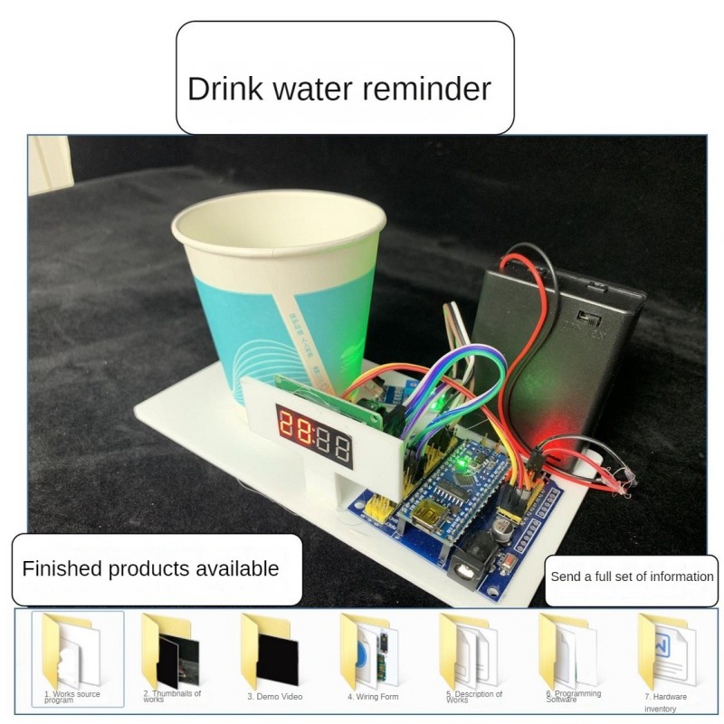 Bebida lembrete de água robô a - Science Robot avaliação e preço