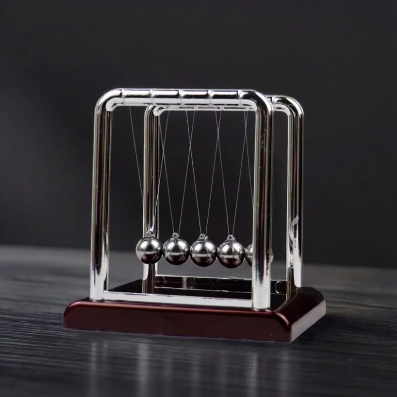 Pêndulo de Newton: Brinquedo C - Newton Cradle Large avaliação e preço