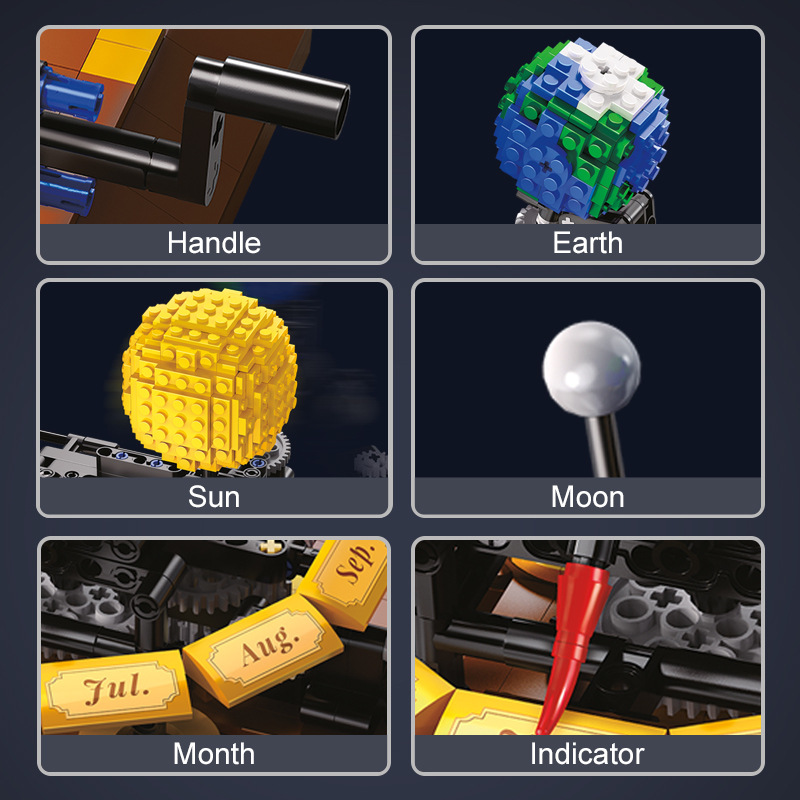 Modelo do Sistema Solar Terra, - Solar System Orrery avaliação e preço