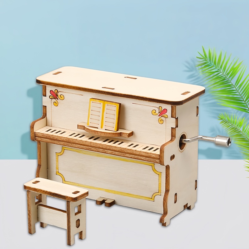 Piano Infantil DIY com Manivel - Science Diy Model avaliação e preço